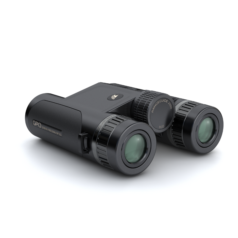 German Precision Optics GPO Binoculars Rangeguide™ 2800 8x32 - FREE LENS CLOTH WITH EVERY ORDER