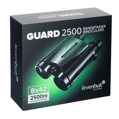 Levenhuk Guard 2500 Rangefinder Binoculars - FREE LENS CLOTH WITH EVERY ORDER