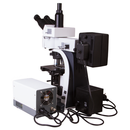 Levenhuk MED PRO 600 Fluo Microscope - FREE LENS CLOTH WITH EVERY ORDER