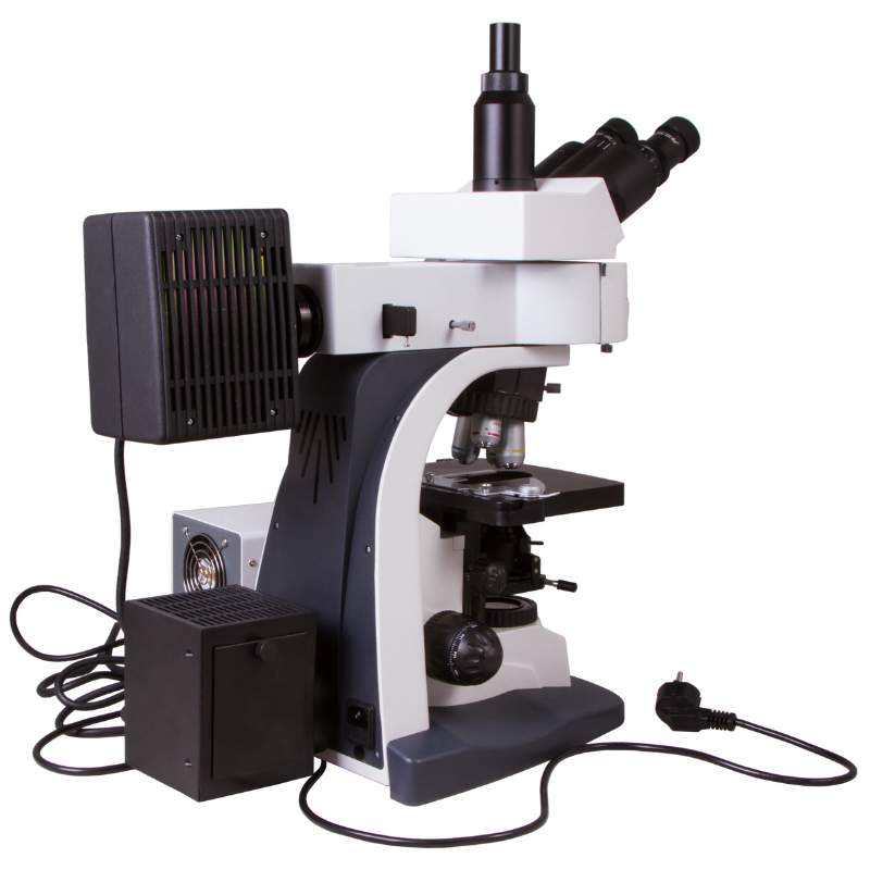 Levenhuk MED PRO 600 Fluo Microscope - FREE LENS CLOTH WITH EVERY ORDER