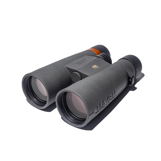 Maven C4 Binocular 15x56 Standard Gray/Orange - FREE MAVEN LENS CLOTH WITH EVERY ORDER