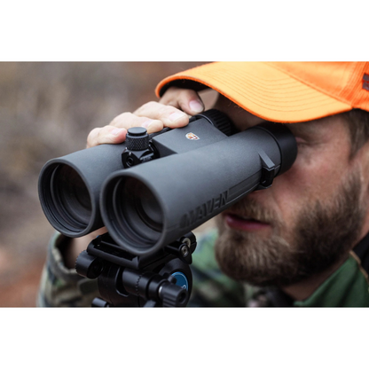 Maven C4 Binocular 18x56 Standard Gray/Orange - FREE MAVEN LENS CLOTH WITH EVERY ORDER